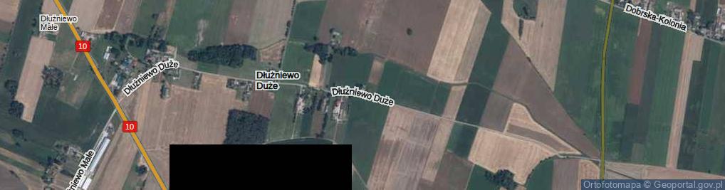 Zdjęcie satelitarne Dłużniewo Duże ul.